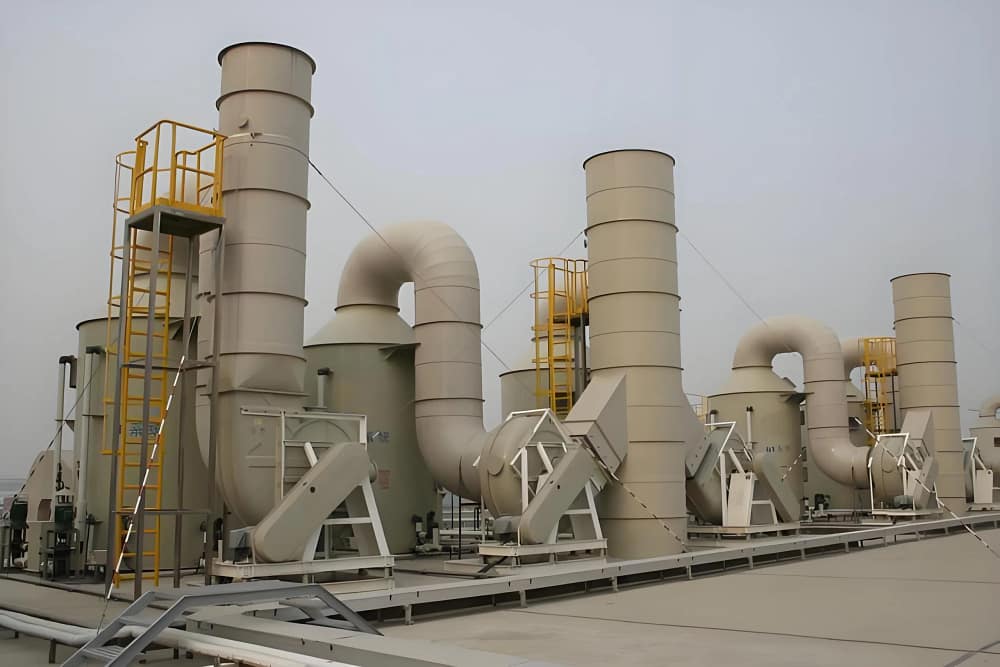 UGPCB 폐기물 가스 처리 시설