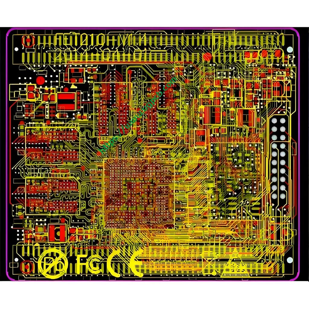 Design de PCB de backplane de servidor de alta velocidade