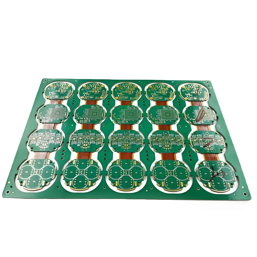 PCB semi-rígido-flexível(R-FPCB) com via cega