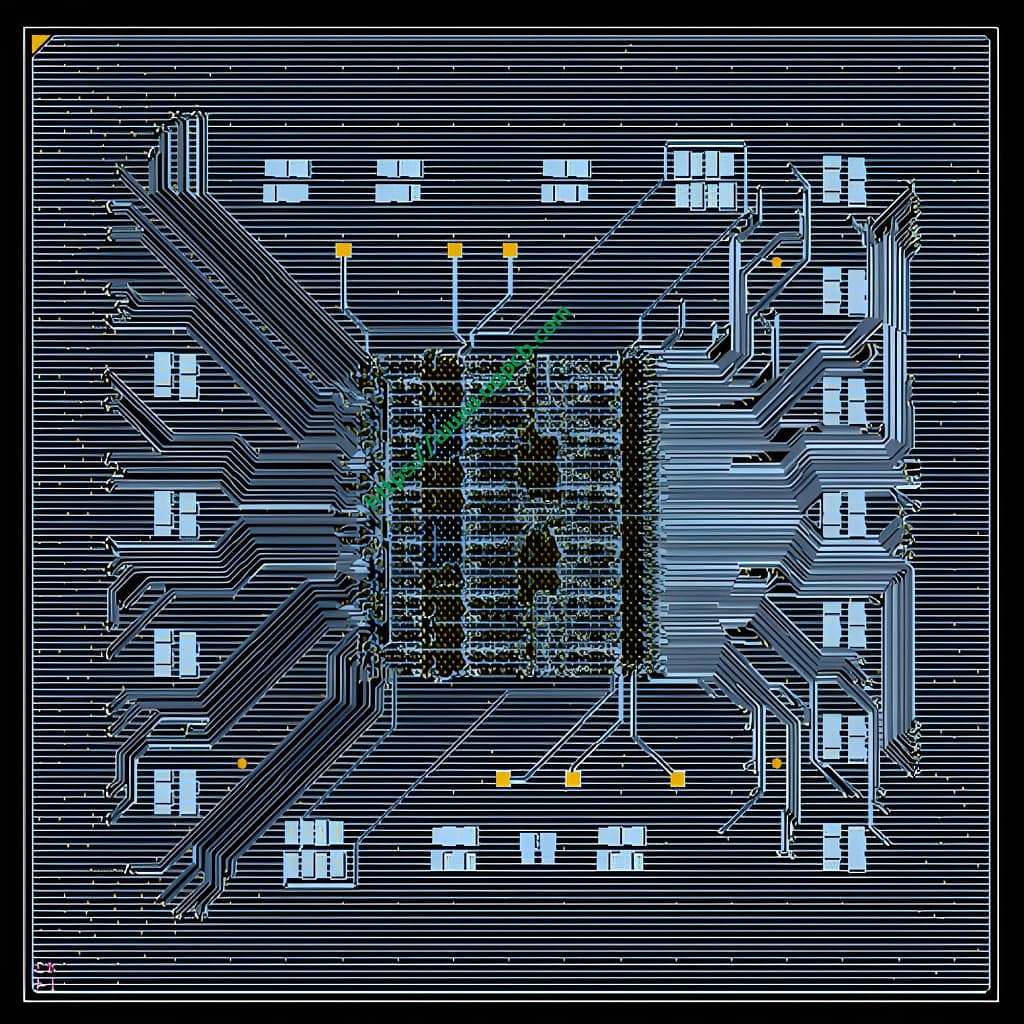 Bonding Circuit Board for IC Bonding | 2-Layer FR-4 PCB | UGPCB
