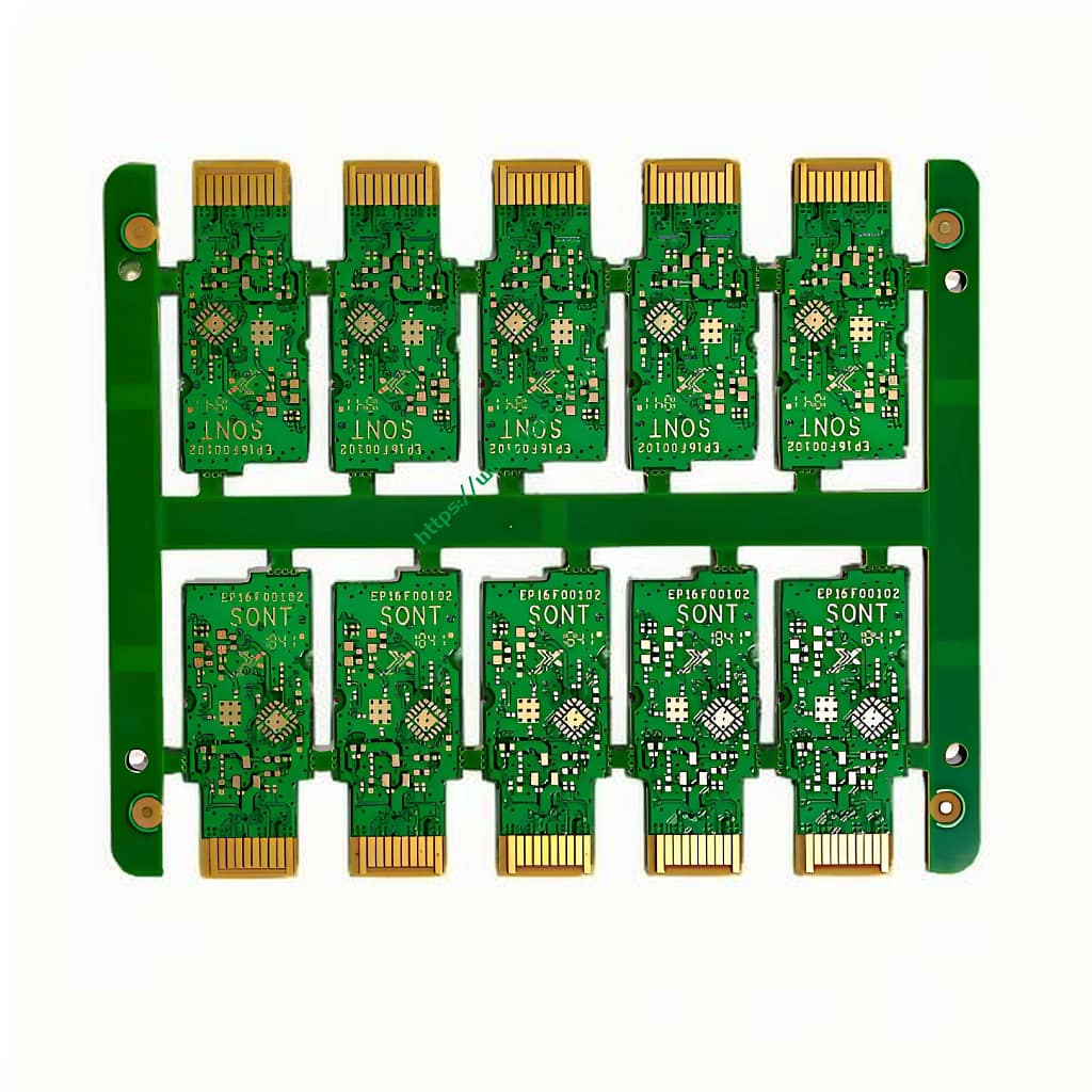 고속 광섬유 모듈 PCB | 400G 메그트론 6 광섬유 보드