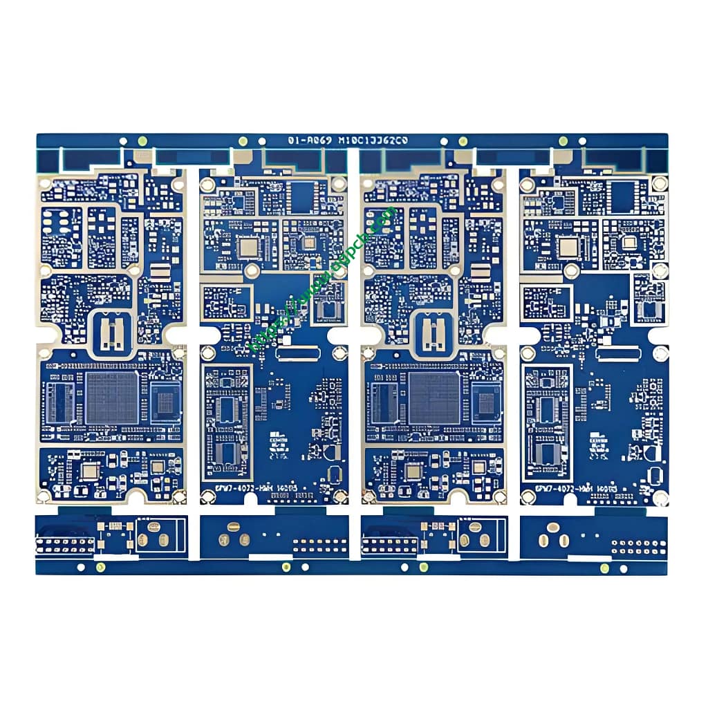 Anylayer HDI 10-Layer PCB for Communication | 1.6mm Grosime | IT180A Material