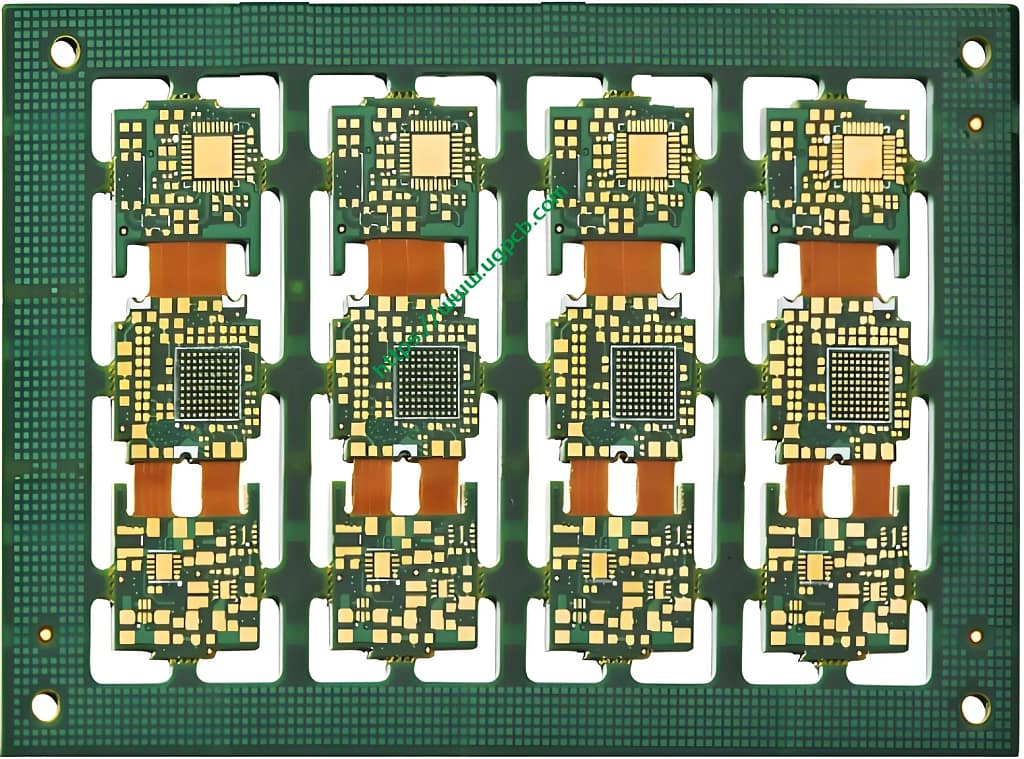 6PCB rígido-flexible de capas