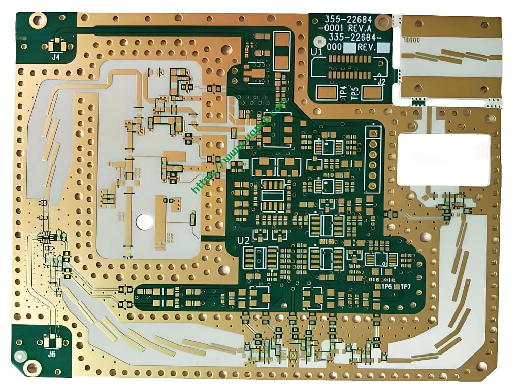 RO4350B + IT180 고주파수 PCB