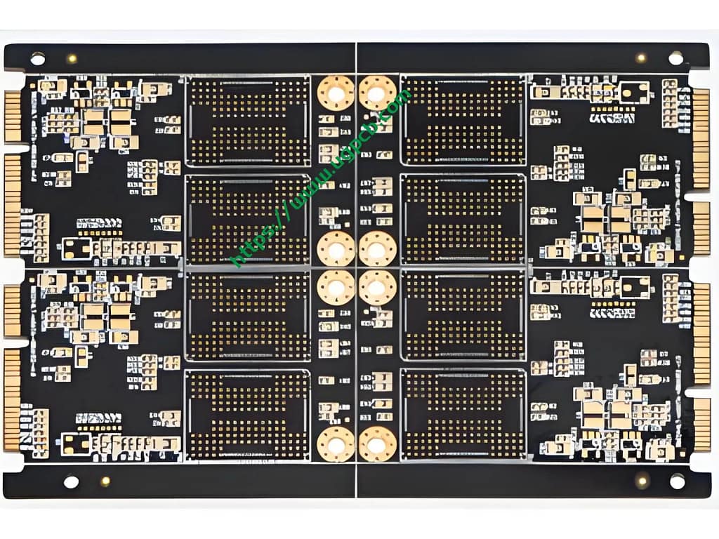 Gold Finger Blind Hole PCB Manufacturer – 4 Layer HDI Circuit Board