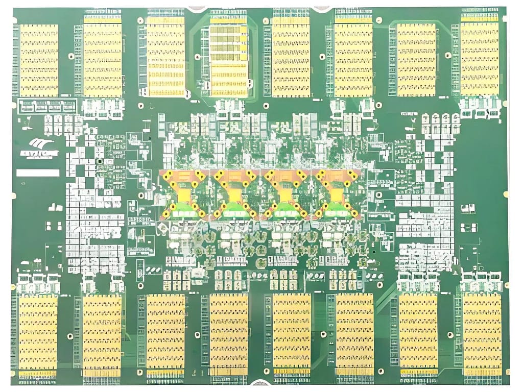 62-layer ATE load PCB board