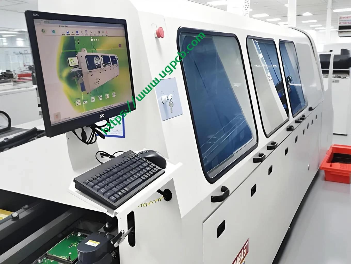 Machine à souder à la vague automatique