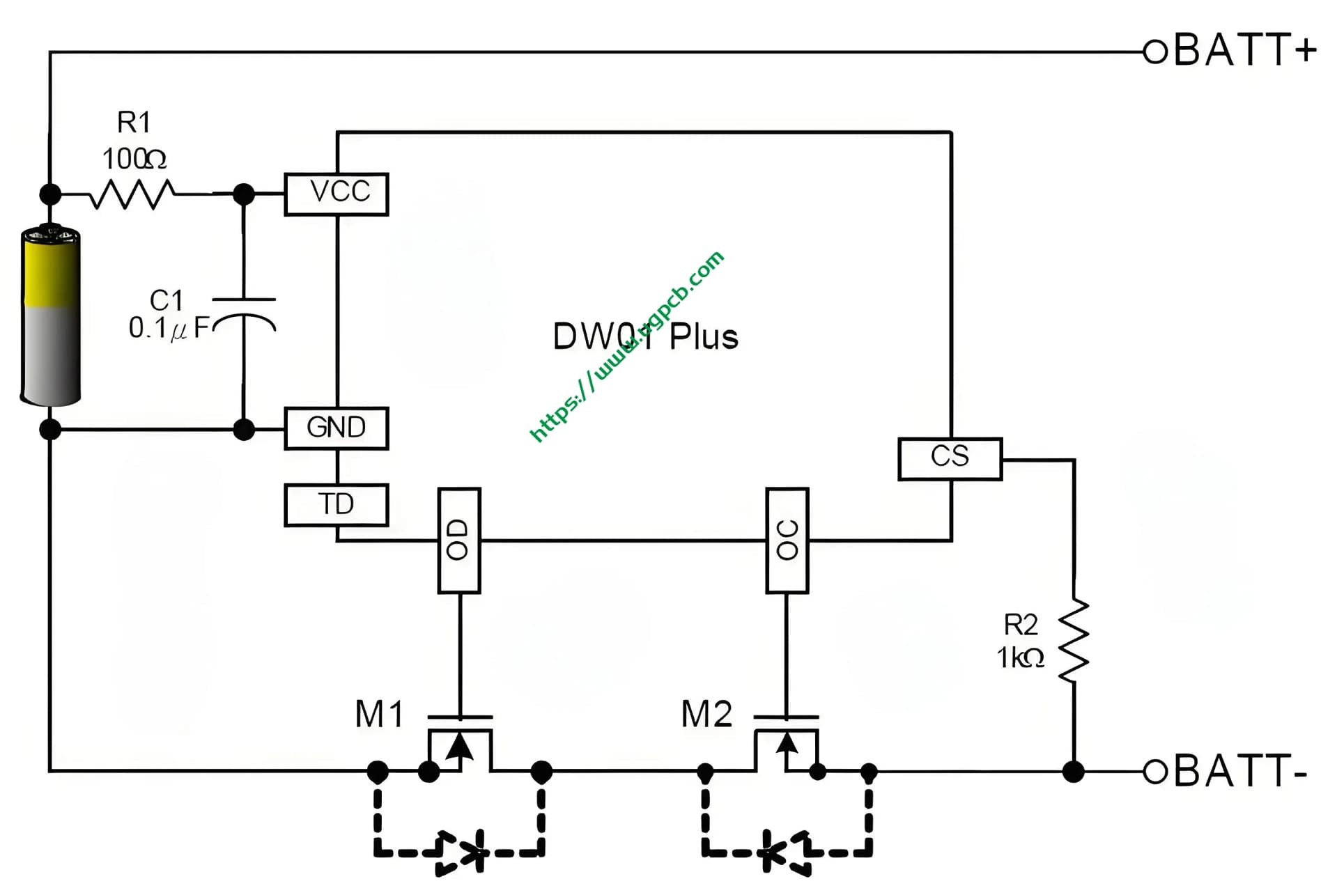 Battery Protection PCB Operating Principle
