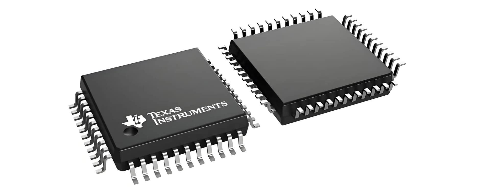 Estrutura QFP com cabos em forma de asa de gaivota