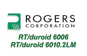 Rogers PCB RT/duroid 6006 and 6010.2LM substrates