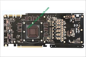 High-Performance Computer Graphics Card PCB | 6-Layer S1141 Material