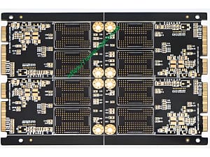 Gold Finger Blind Hole PCB Manufacturer - 4 Layer HDI Circuit Board