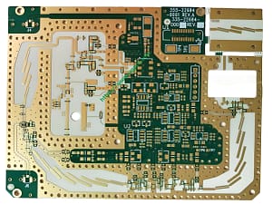 РО4350Б + IT180 Высокая плата RO4350B + IT180 High Fequency PCB