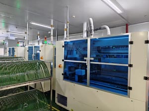 Linha automatizada de corte e retificação de PCB Automated PCB Trimming and Grinding Line