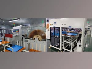 Descarregador de placa de inserção de papel horizontal AOI AOI Horizontal Paper Insertion Board Unloader