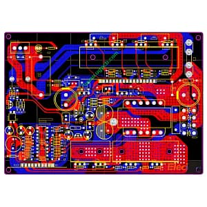 Vierschichtiges Power-Board/PCBA-Design Four-layer power board/PCBA design