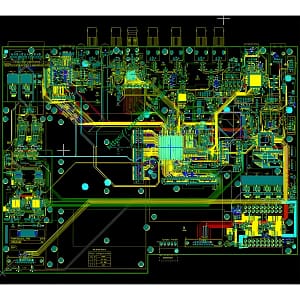 6層コアモジュールPCB設計 Six-layer core module PCB design