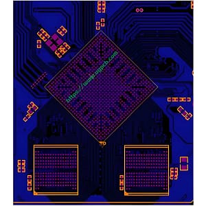14-layer 25G high-speed HDI PCB design