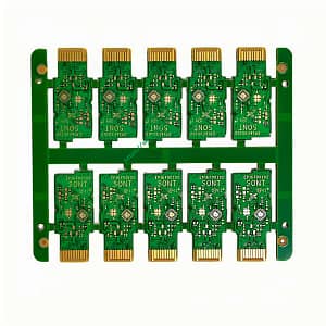 Leiterplatte für Hochgeschwindigkeits-Glasfasermodule | 400G MEGTRON 6 Glasfaserplatine High-Speed Fibre-Optical Module PCB | 400G MEGTRON 6 Fiber Optic Board