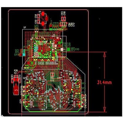 Conception de PCB / PCBA de l'équipement RF