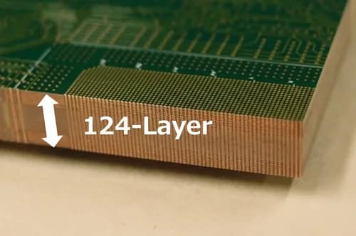 124-layer PCB