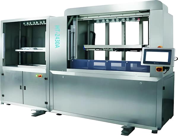 Équipement de machine à branchement de résine PCB