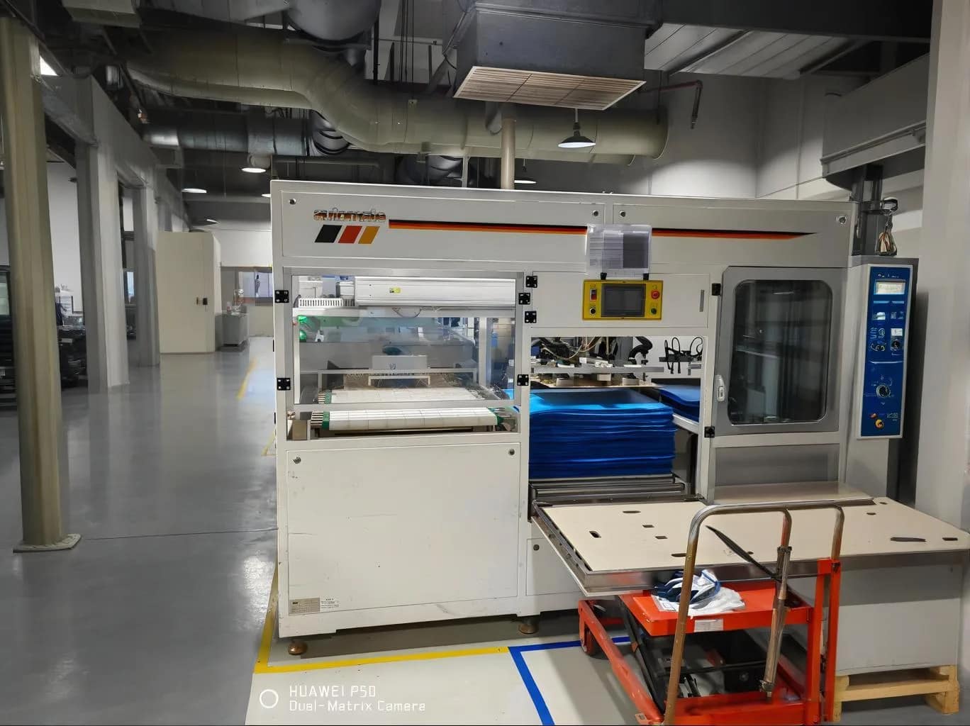 PCB board solder mask.