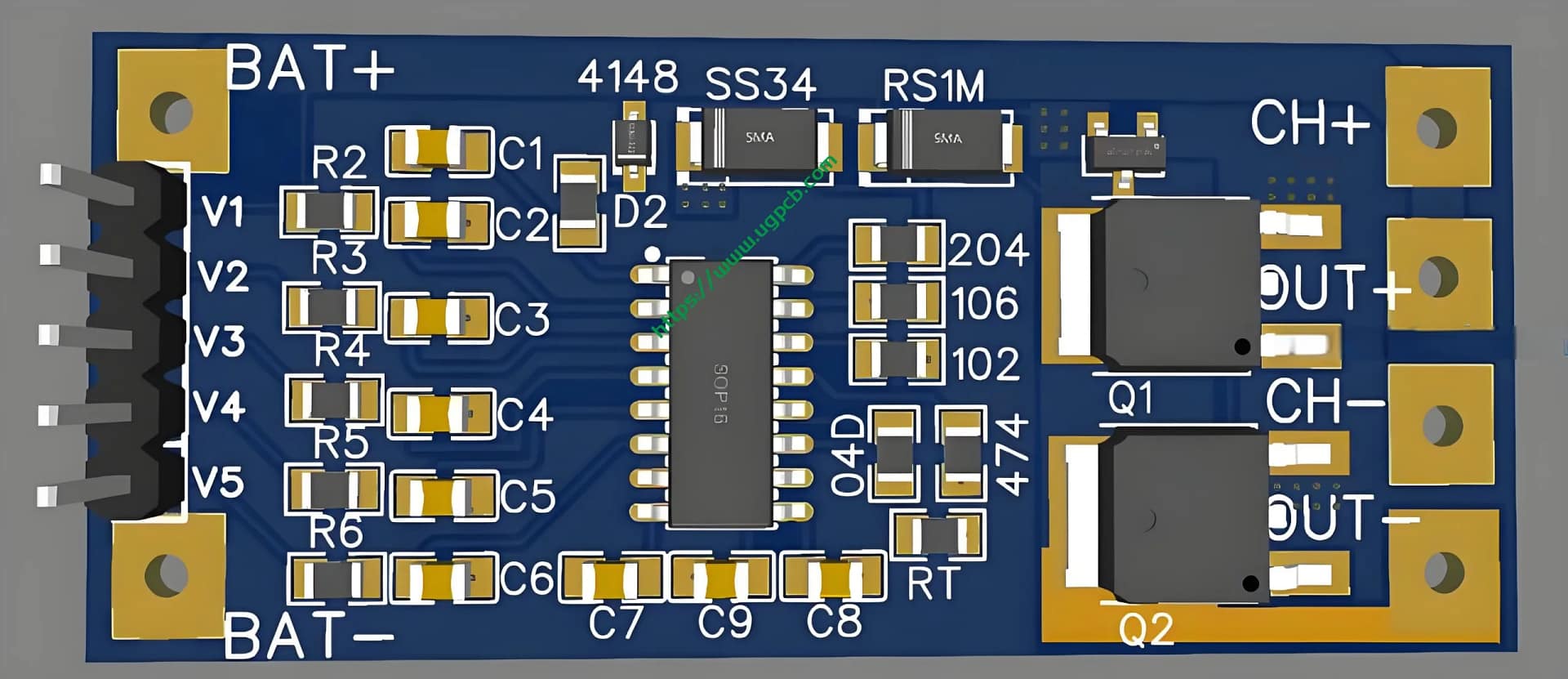 Battery Protection PCB