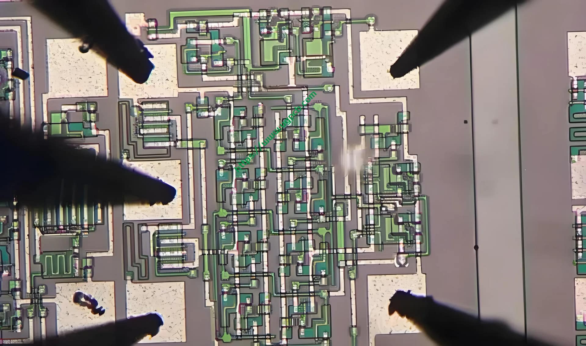 ATE Test Chip PCB in Automated Test Equipment (ATE) - Semiconductor IC Testing Applications