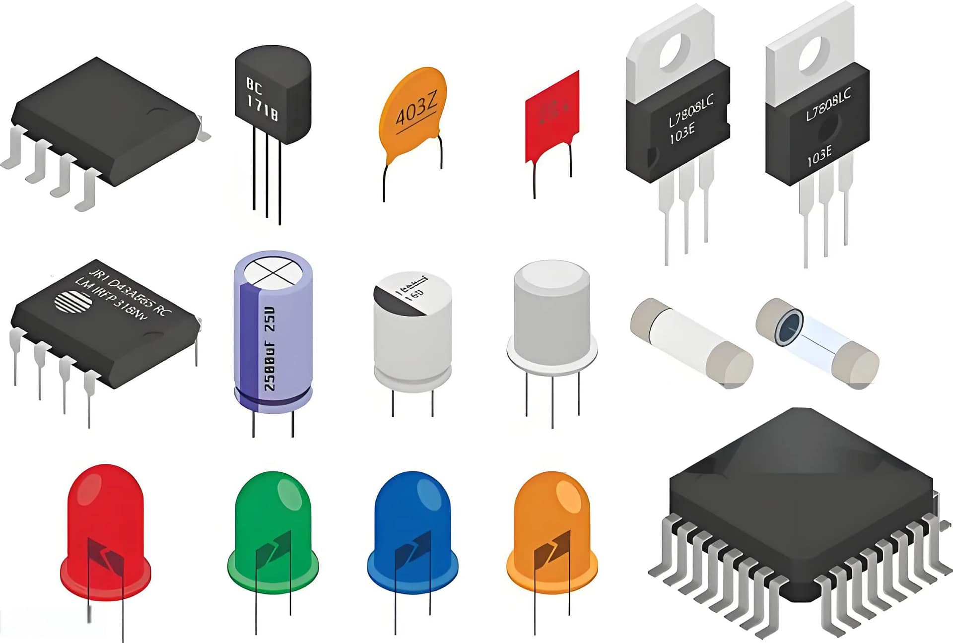 Types of AI Electronic Components
