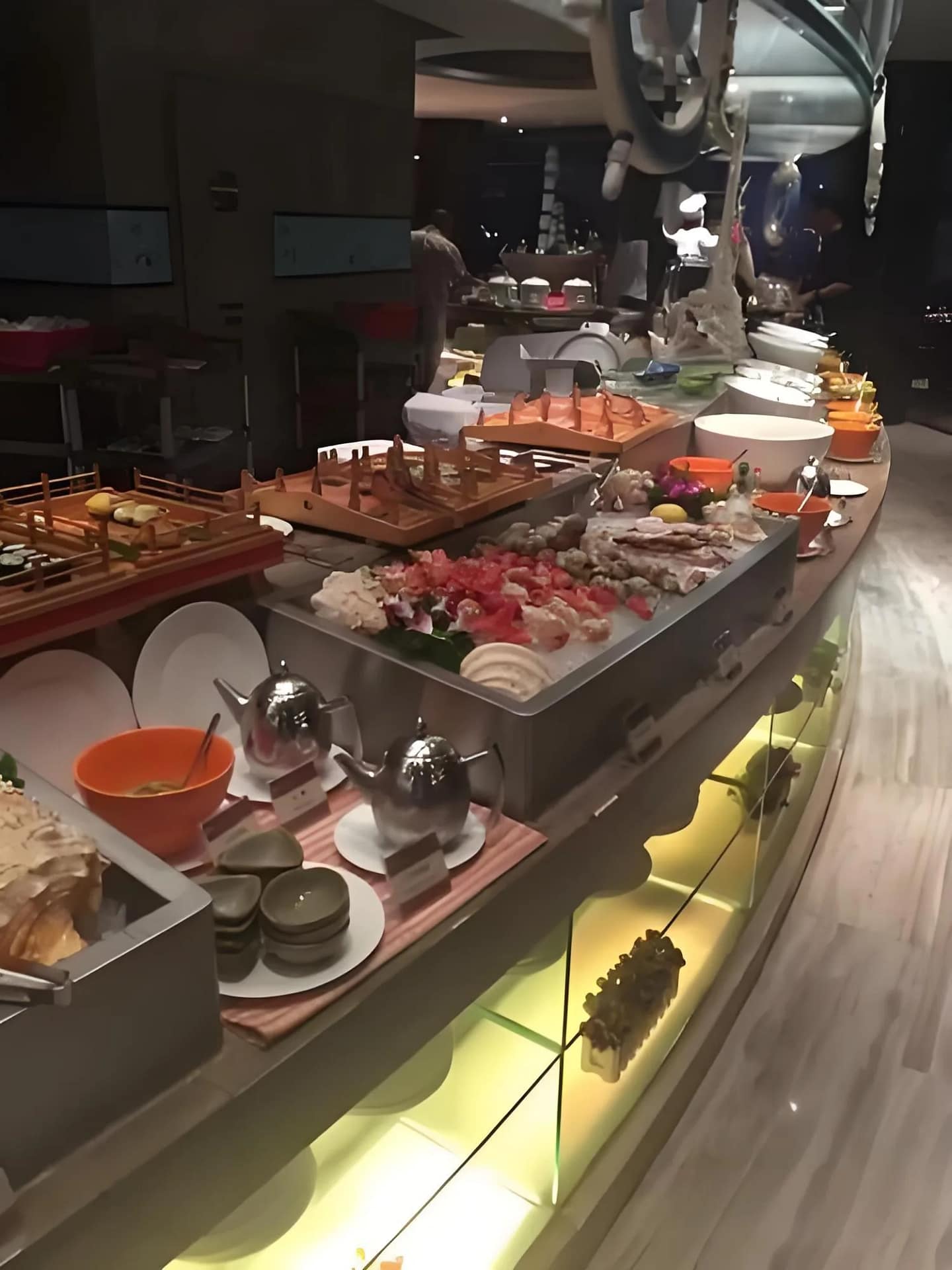 Delicacies on the Buffet
