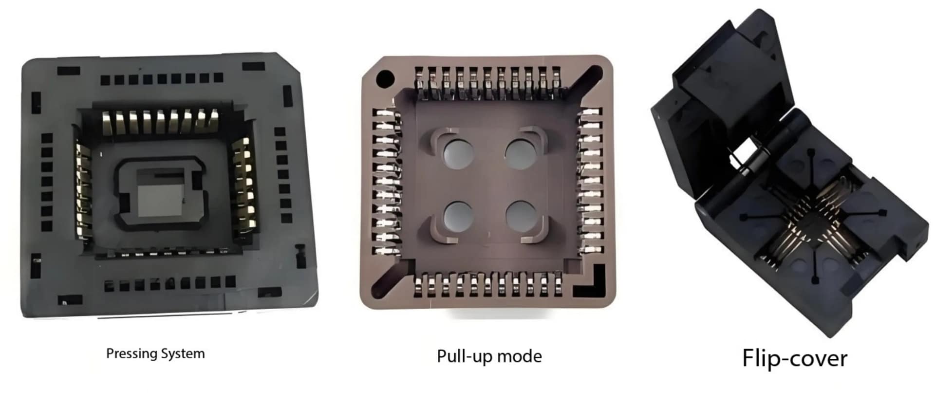 PLCC/QFJ test socket